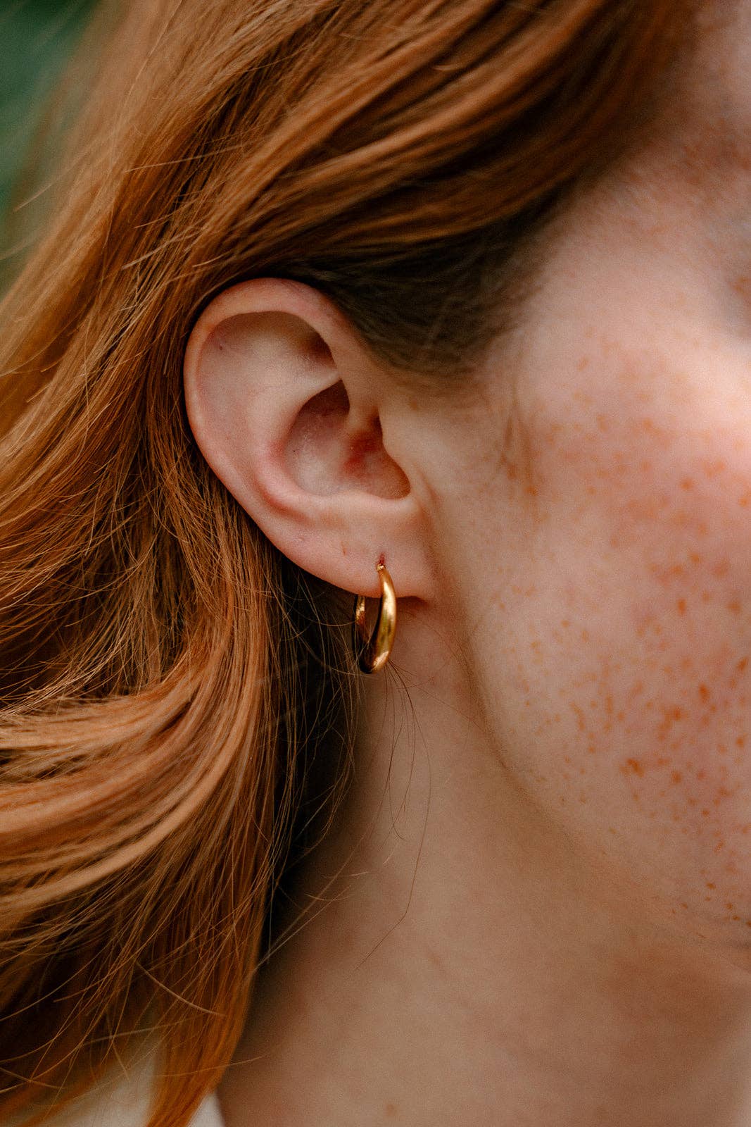 Luxe Selena Hoops   - Gold // Everyday basics, Jewelry