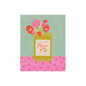 Olive You Art Print