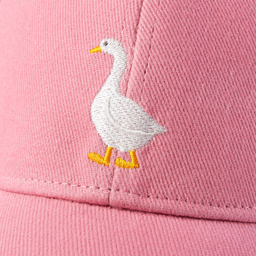 Kids Baseball Sun Hat, Silly Goose Patch, Girls 3-7 PP435