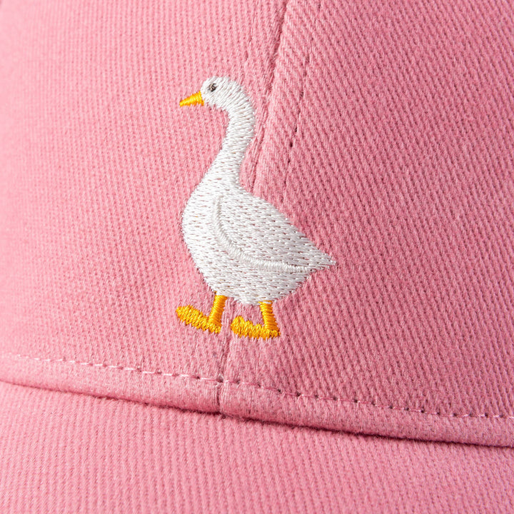 Kids Baseball Sun Hat, Silly Goose Patch, Girls 3-7 PP435