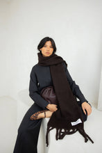 Load image into Gallery viewer, The Reykjavik Scarf - 100% Recycled - Ground Coffee