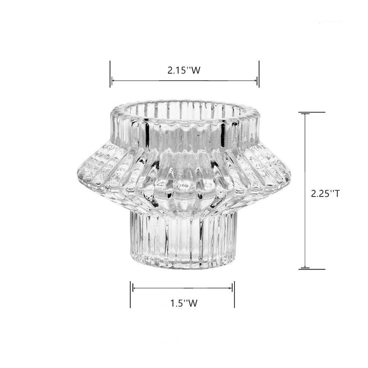 Taper/Tea Light Candlesticks, Stackable/Revers CandleHolders H66