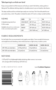 Studio Tunic Sewing Pattern