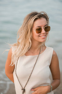 Sleeveless Crinkle Cotton Blouse Top