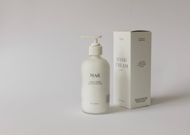 Lavender Moisturizing Hand Cream - Vegan, Essential Oil
