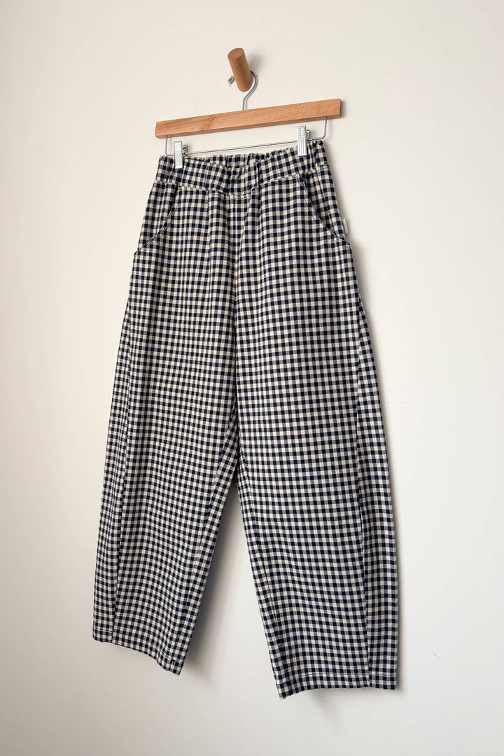 Black Gingham Arc Pants Le Bon Shoppe LB101