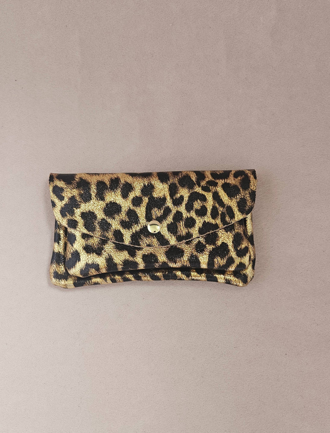 Kangaroo double pocket leather wallet Sky RM37