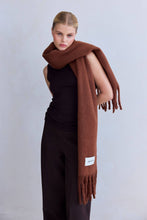 Load image into Gallery viewer, The Stockholm Scarf - 100% Recycled - Sepia