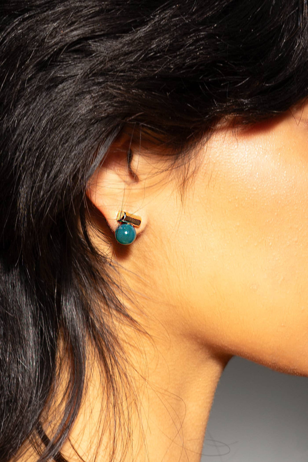 Morse Code Studs - 18K Gold Plated PJ25