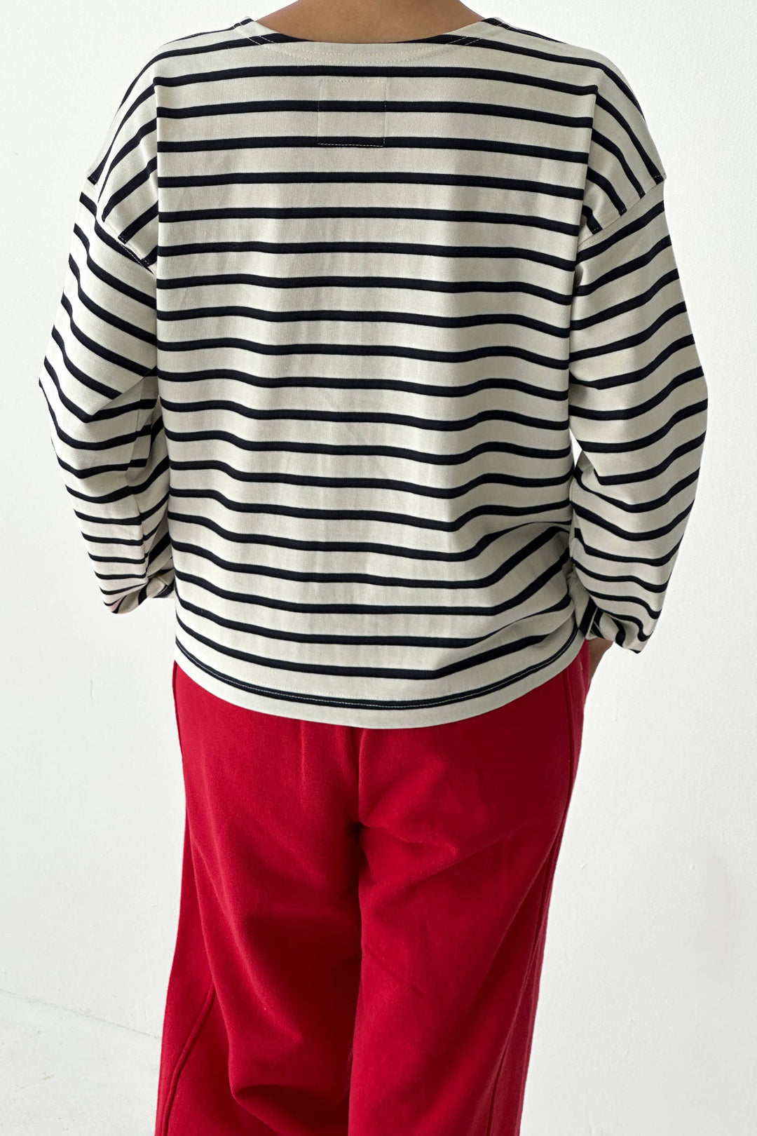 Navy Stripe Sailor Top Le Bon Shoppe LB19