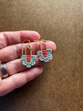 Load image into Gallery viewer, Little Darlings - Dark pink + Seafoam