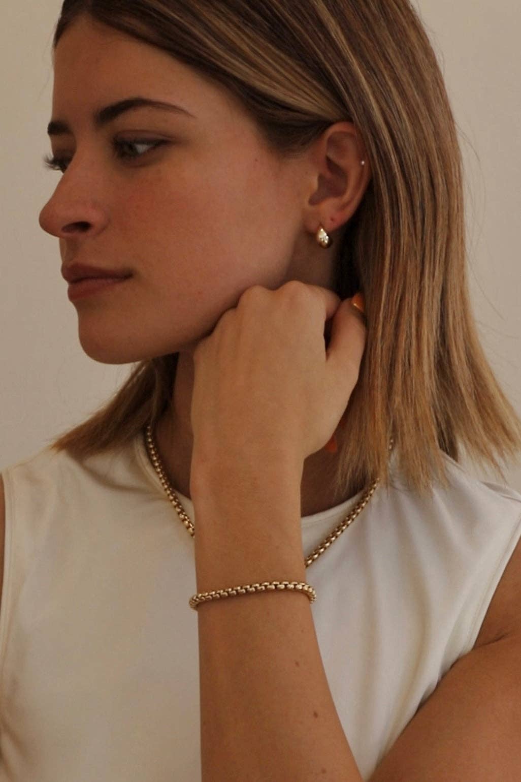 DOME EARRINGS KW74
