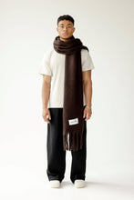 Load image into Gallery viewer, The Reykjavik Scarf - 100% Recycled - Ground Coffee