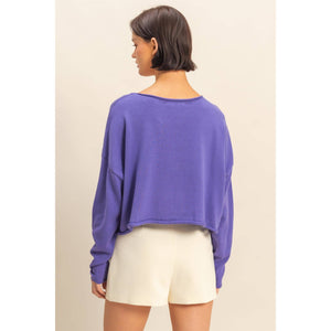 Wide Neck Sweater HYF10