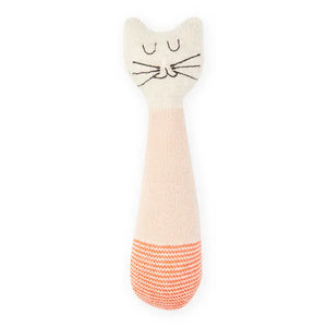 Rattle - Cat Pink