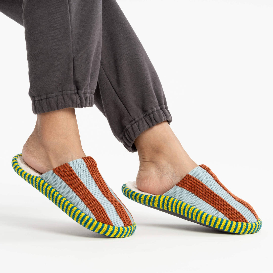 Super Stripe Slide Slippers VRSLP