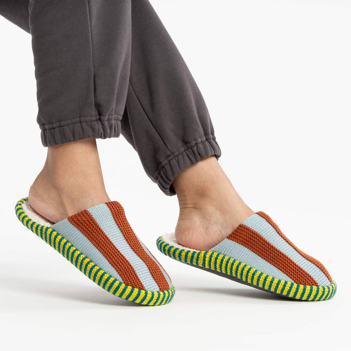 Super Stripe Slide Slippers VRSLP