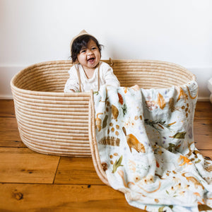 Flora & Fauna Baby Swaddle CT22