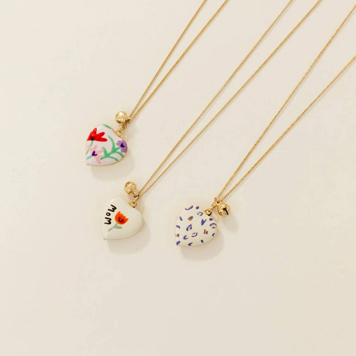 Heart Locket Photo Necklace Gold ACC10
