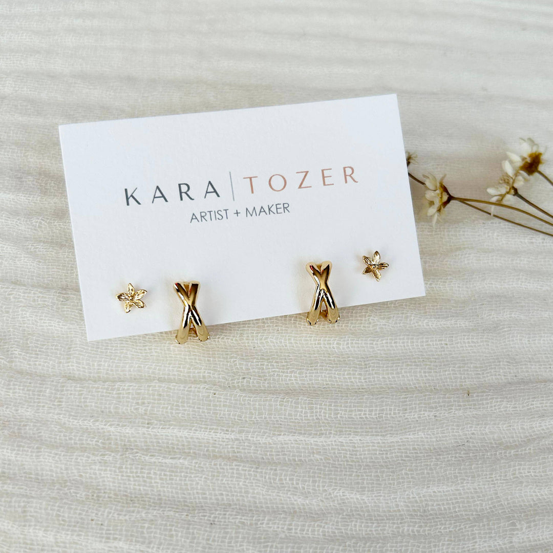 Dainty Hoop Stacking KT10