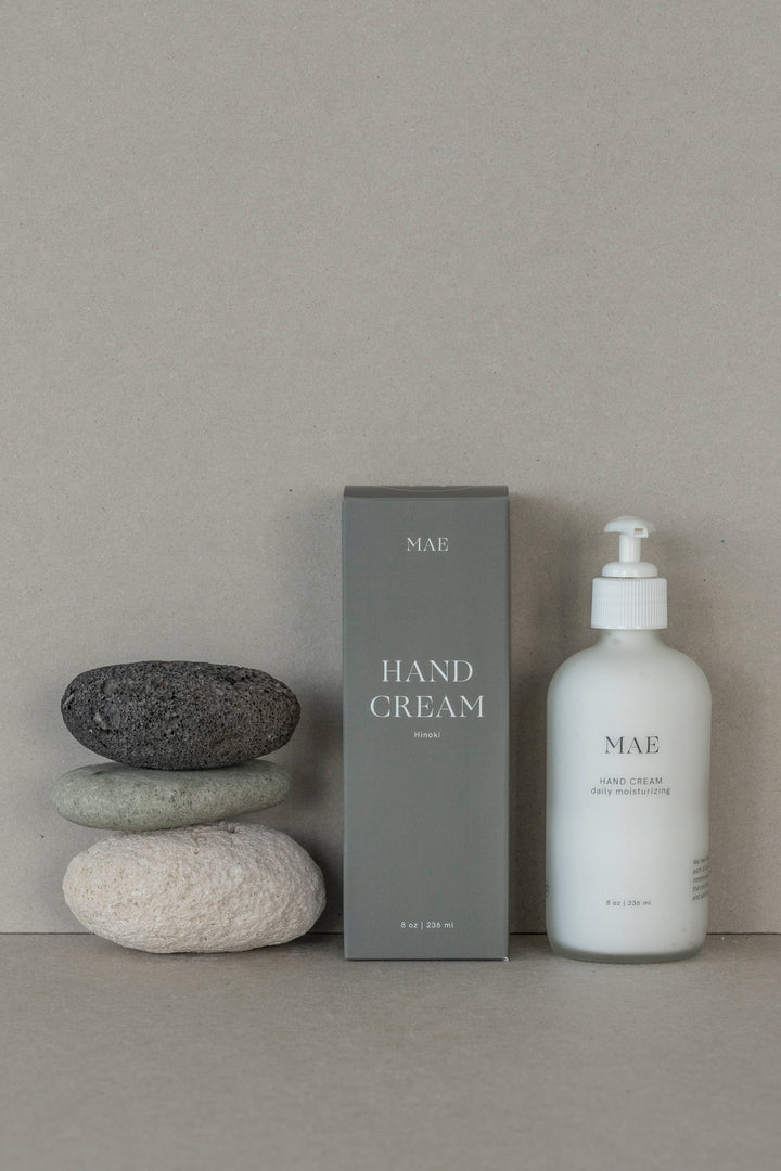 Hinoki Moisturizing Hand Cream - Vegan, Essential Oil