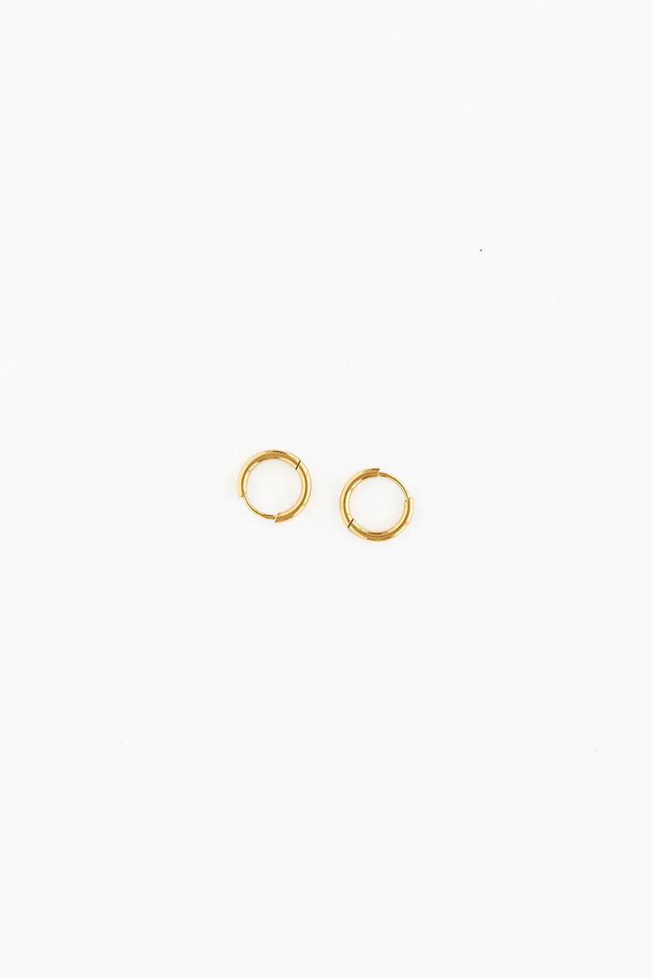 Endless Hoop Thin Gold PP939