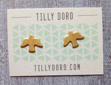 Load image into Gallery viewer, Bird Stud Earrings