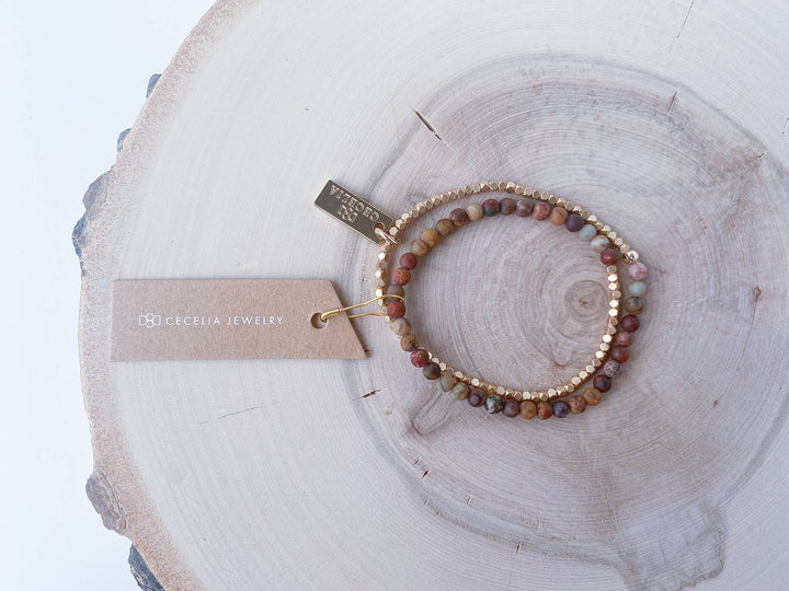Gemstone Double Wrap
