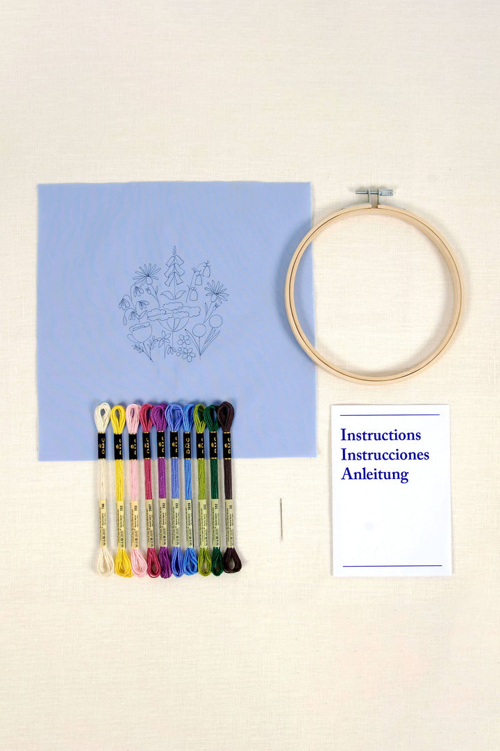 DMC Designer Embroidery Kit - English Garden TB1324