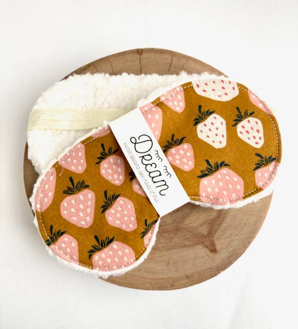 Sleep Mask / Vintage Strawberry