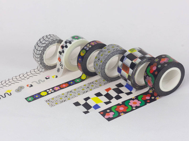 Technicolor Garden Washi Tape – 10mm MD234