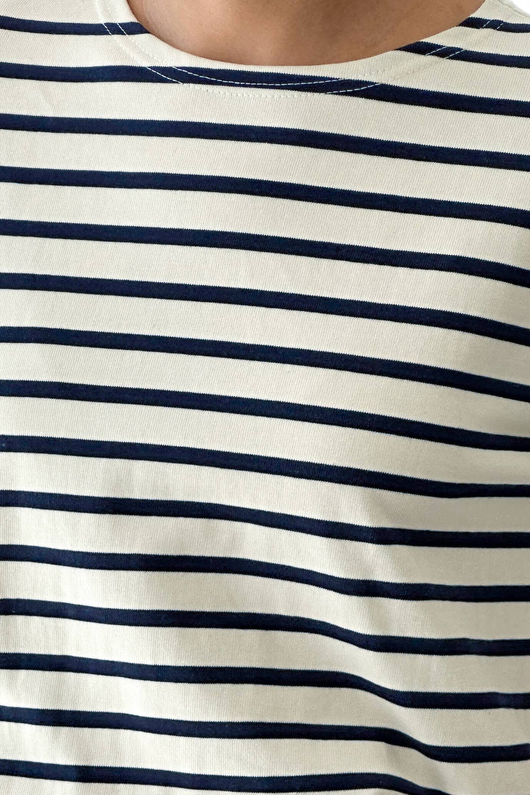 Navy Stripe Sailor Top Le Bon Shoppe LB19