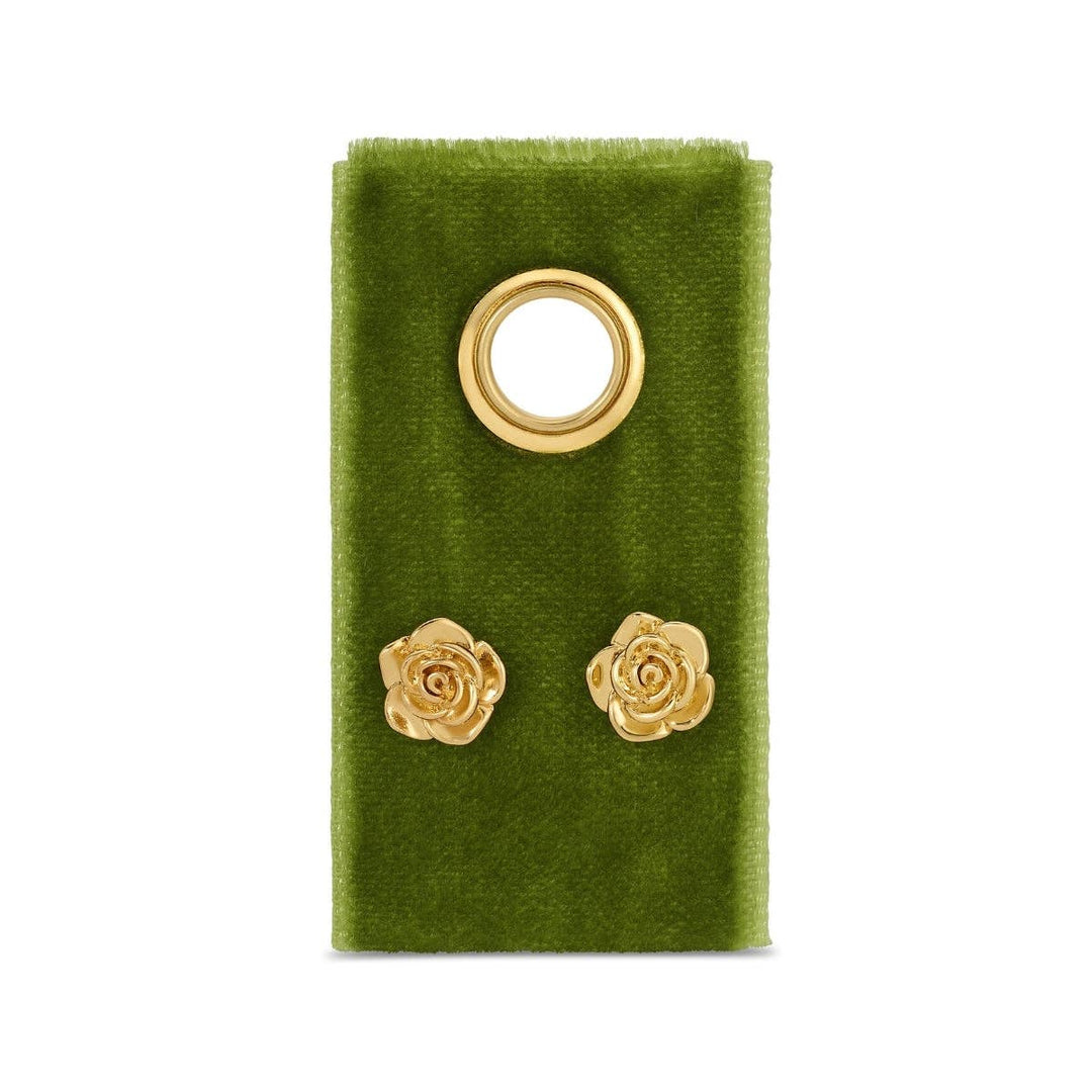 Rose Studs on Velvet Tag SP962