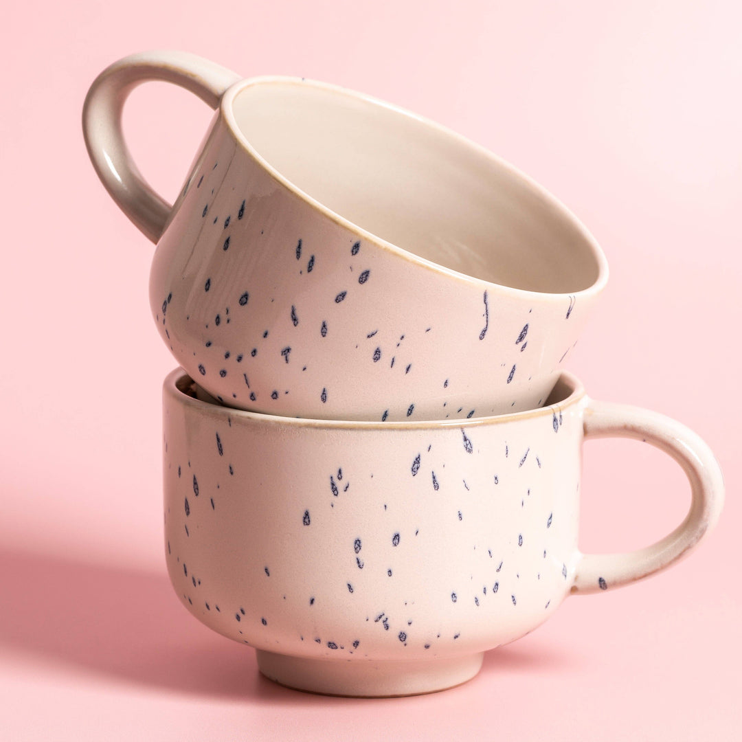 Orchid Ceramic Handmade Mug - 16oz NV57