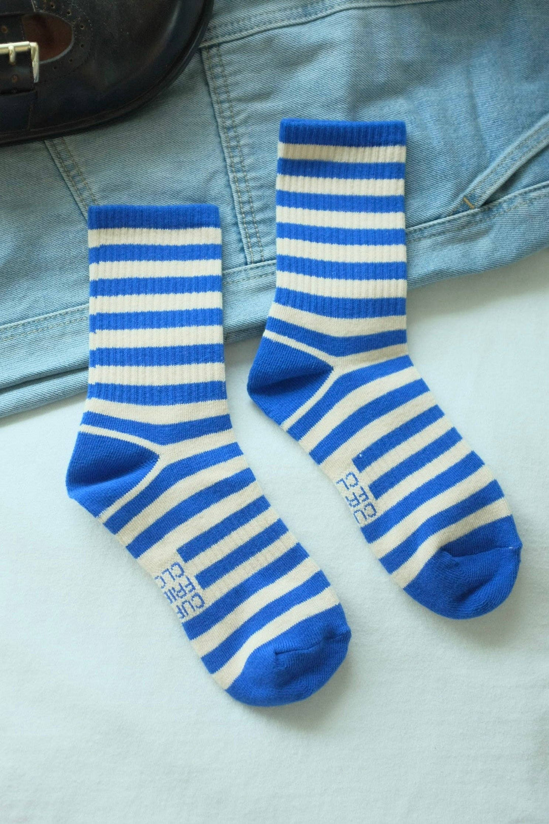 Retro Ribbed Striped Socks Spring time