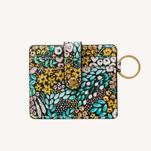 Load image into Gallery viewer, Black Floral Wallet