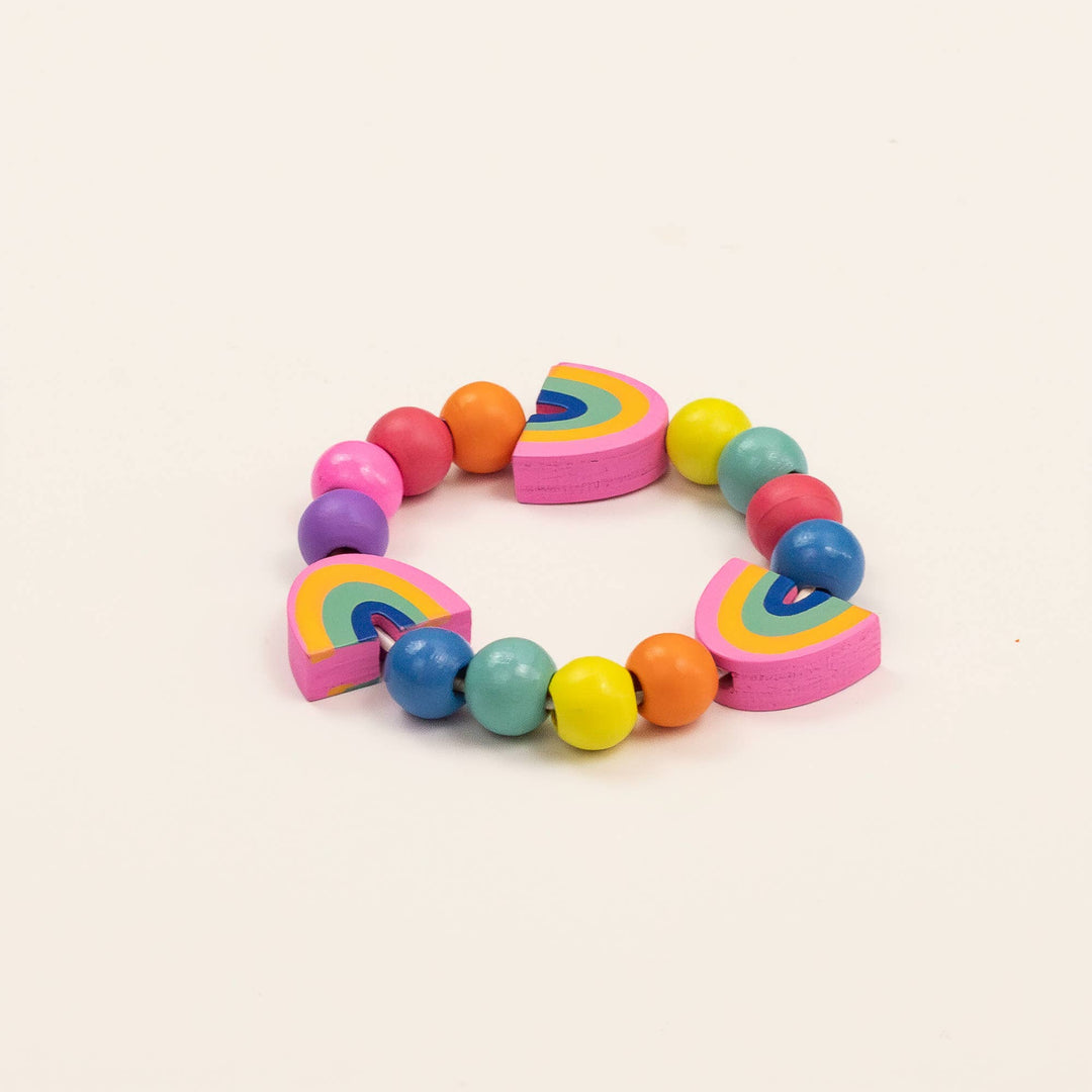 Make Your Own Rainbow Bracelet UKCA1