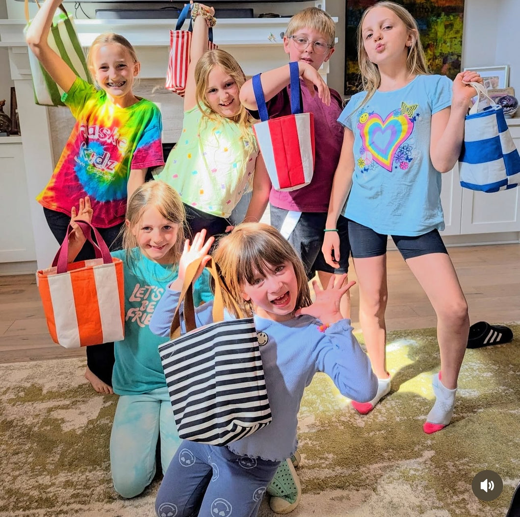 (Kids) Getting to know your sewing machine - reversible tote bag (7-14 Years Old)