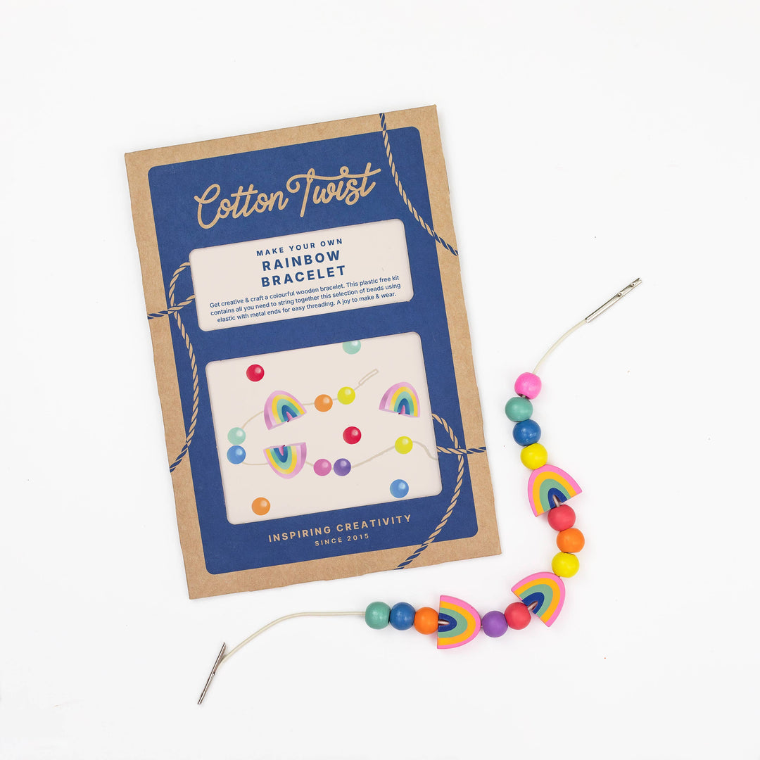 Make Your Own Rainbow Bracelet UKCA1