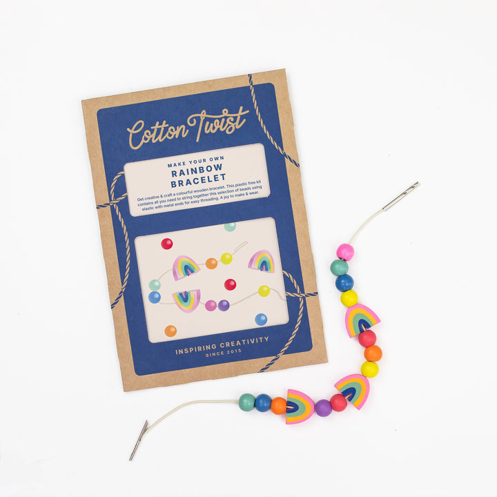 Make Your Own Rainbow Bracelet UKCA1