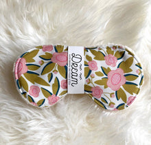 Load image into Gallery viewer, Sleep Mask / Sweet Dreams Sleep Mask / Garden Floral