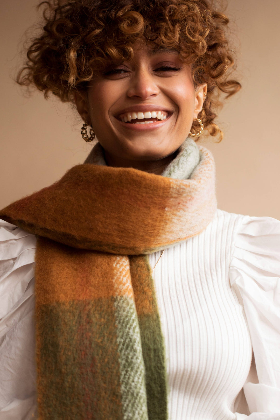 The Stockholm Scarf - 100% Recycled - Mossy Spring - FW26