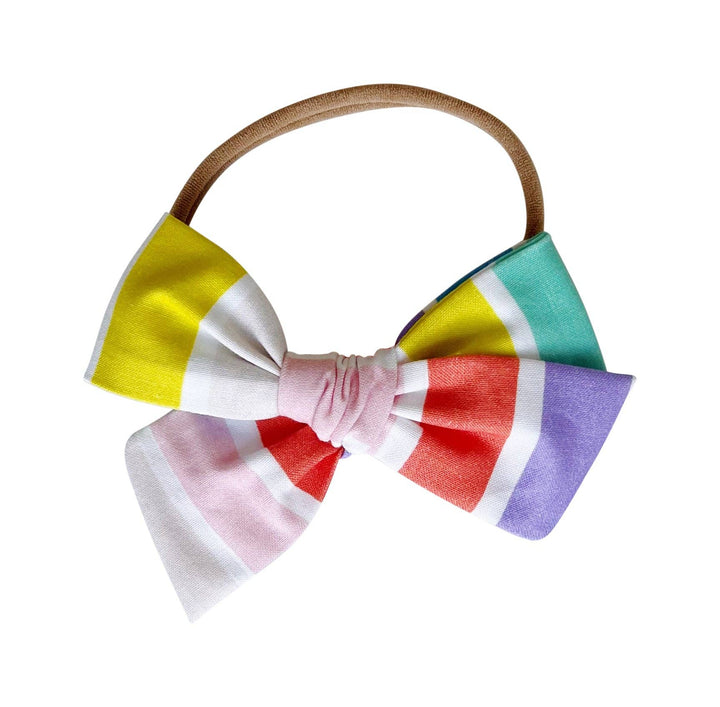 Rainbow - Little Mess Bow