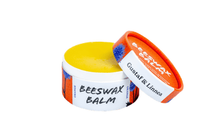 Beeswax balm with Orange in paper packaging -English version