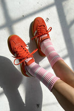 Load image into Gallery viewer, Striped Boyfriend Socks