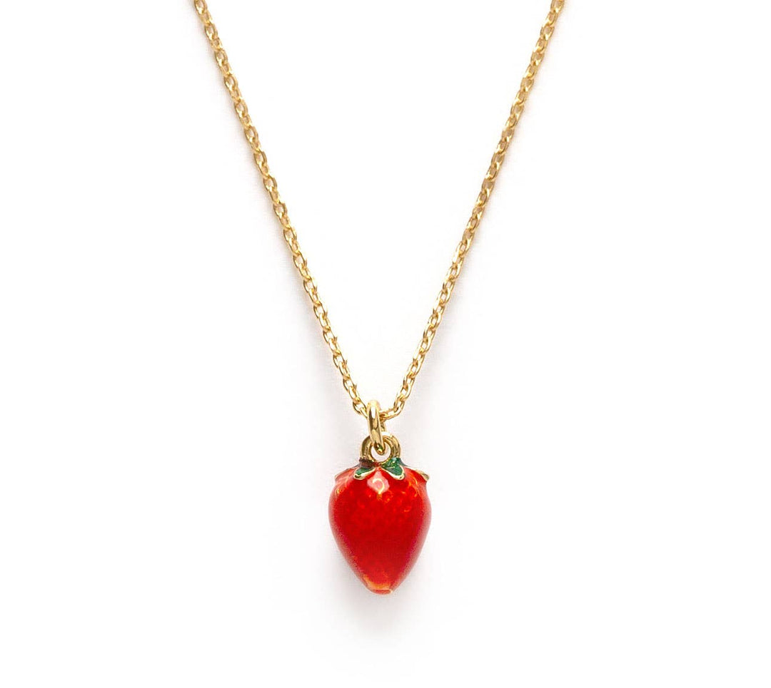 Summer Strawberry Necklace AS33
