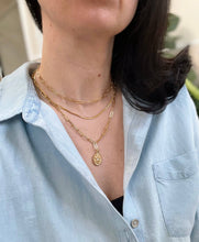 Load image into Gallery viewer, Paperclip Chunky Chain~ Gold Plated Stainless Steel GG01