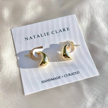 Load image into Gallery viewer, Golden Drop Earrings