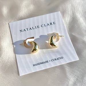 Golden Drop Earrings