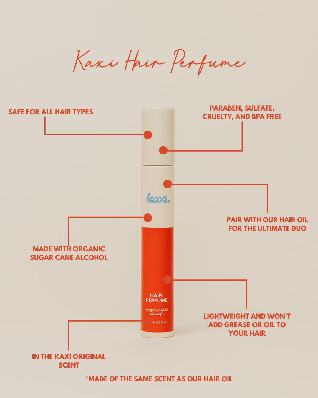 KAXI Hair Perfume — Hair Fragrance Mist